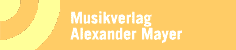 Logo Musikverlag Alexander Mayer